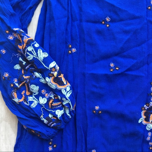 FP Embroidered Mini Dress - Picture 4 of 8